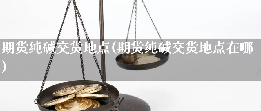 期货纯碱交货地点(期货纯碱交货地点在哪)_https://www.sjzjsgy.com_期货行情_第1张