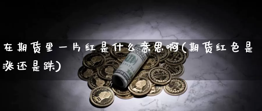 在期货里一片红是什么意思啊(期货红色是涨还是跌)_https://www.sjzjsgy.com_期货入门_第1张