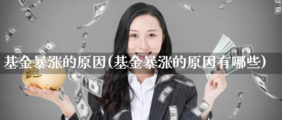 基金暴涨的原因(基金暴涨的原因有哪些)_https://www.sjzjsgy.com_货币兑_第1张