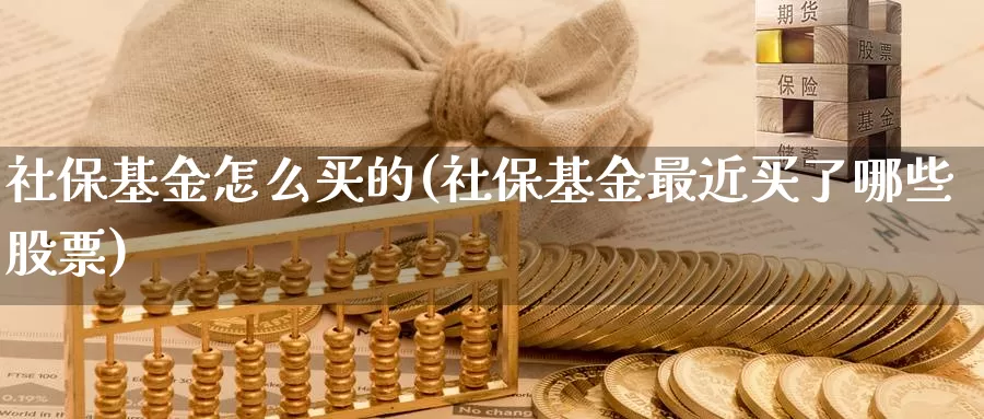 社保基金怎么买的(社保基金最近买了哪些股票)_https://www.sjzjsgy.com_期货公司_第1张