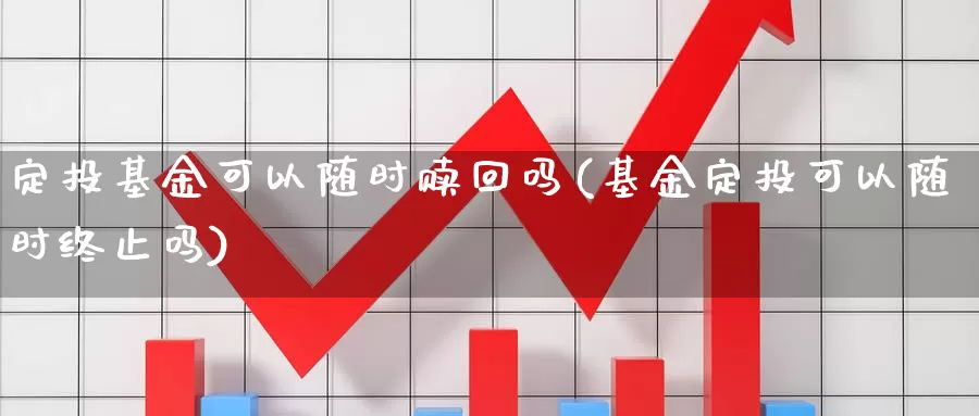 定投基金可以随时赎回吗(基金定投可以随时终止吗)_https://www.sjzjsgy.com_期货市场_第1张