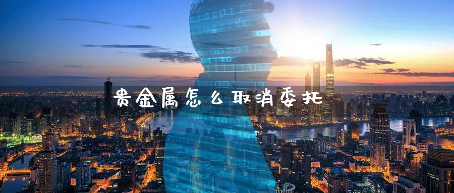 贵金属怎么取消委托_https://www.sjzjsgy.com_期货代理_第1张