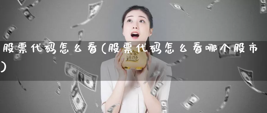 股票代码怎么看(股票代码怎么看哪个股市)_https://www.sjzjsgy.com_期货市场_第1张