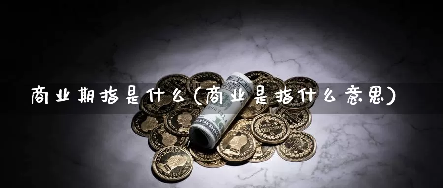 商业期指是什么(商业是指什么意思)_https://www.sjzjsgy.com_期货公司_第1张