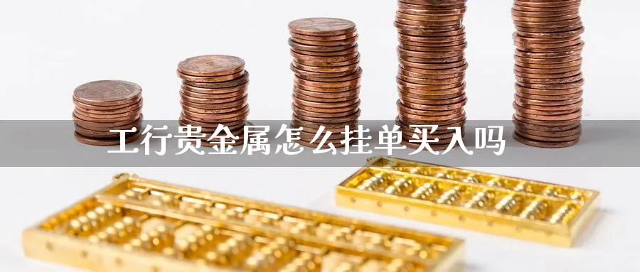 工行贵金属怎么挂单买入吗_https://www.sjzjsgy.com_期货市场_第1张