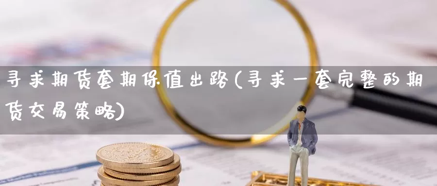 寻求期货套期保值出路(寻求一套完整的期货交易策略)_https://www.sjzjsgy.com_期货入门_第1张