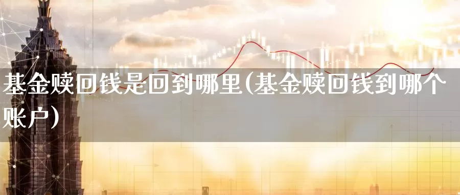 基金赎回钱是回到哪里(基金赎回钱到哪个账户)_https://www.sjzjsgy.com_期货代理_第1张