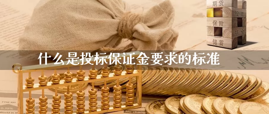 什么是投标保证金要求的标准_https://www.sjzjsgy.com_期货行情_第1张