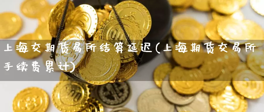 上海交期货易所结算延迟(上海期货交易所手续费累计)_https://www.sjzjsgy.com_商品期货_第1张