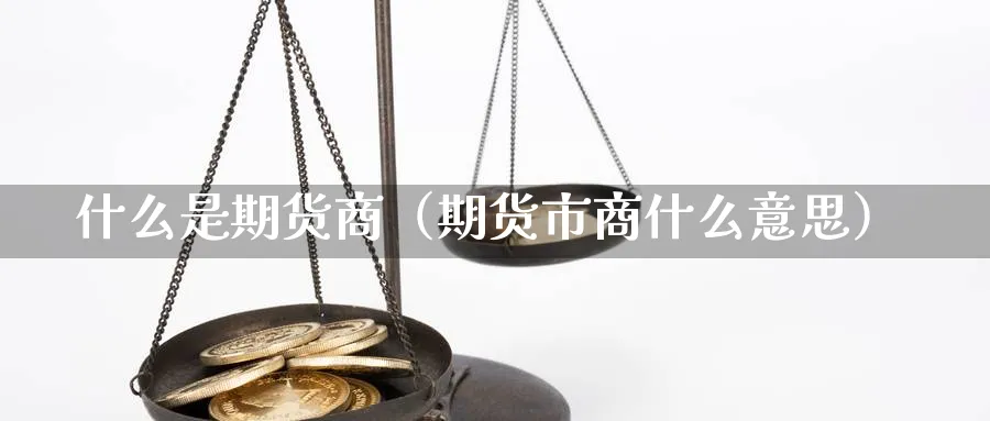 什么是期货商（期货市商什么意思）_https://www.sjzjsgy.com_期货市场_第1张