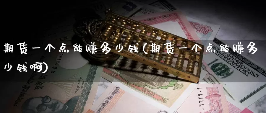 期货一个点能赚多少钱(期货一个点能赚多少钱啊)_https://www.sjzjsgy.com_期货入门_第1张