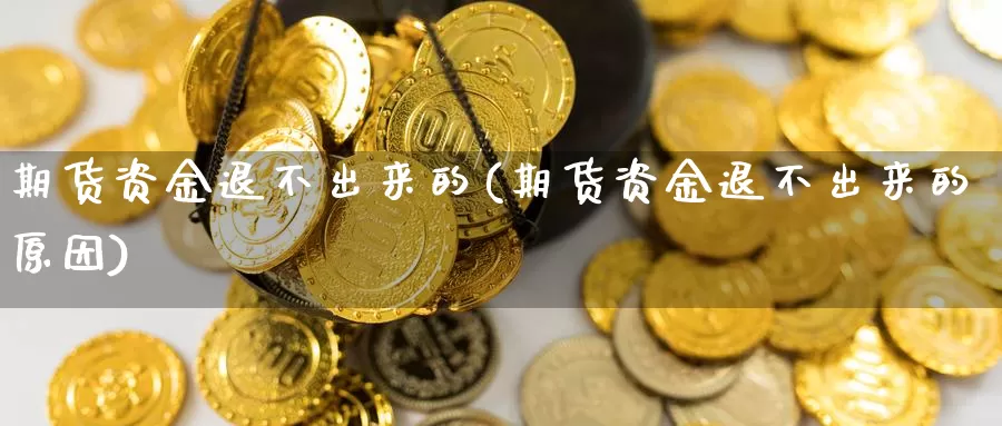 期货资金退不出来的(期货资金退不出来的原因)_https://www.sjzjsgy.com_商品期货_第1张