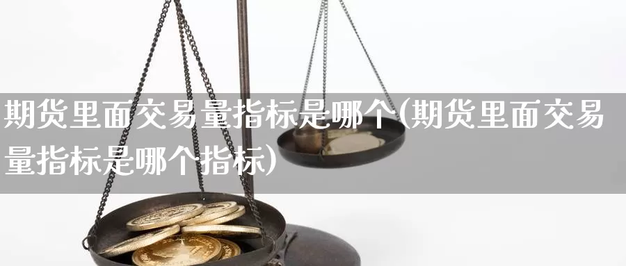 期货里面交易量指标是哪个(期货里面交易量指标是哪个指标)_https://www.sjzjsgy.com_期货市场_第1张