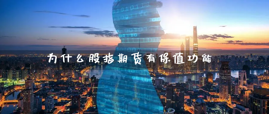 为什么股指期货有保值功能_https://www.sjzjsgy.com_外汇市场_第1张