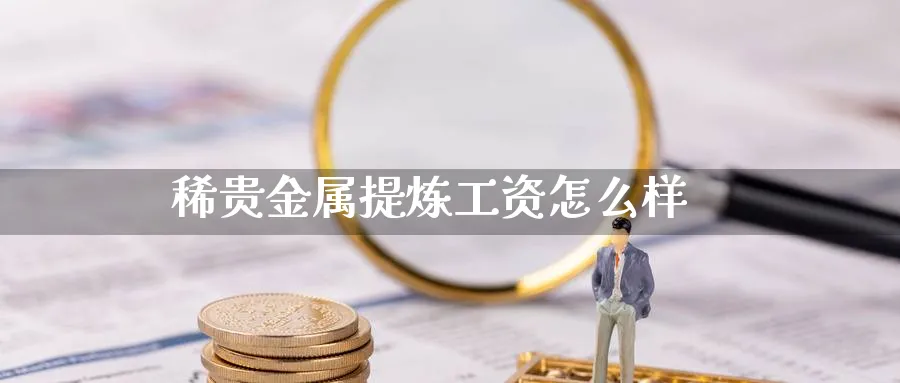 稀贵金属提炼工资怎么样_https://www.sjzjsgy.com_期货入门_第1张