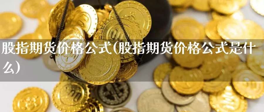 股指期货价格公式(股指期货价格公式是什么)_https://www.sjzjsgy.com_期货行情_第1张