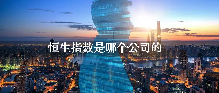 恒生指数是哪个公司的_https://www.sjzjsgy.com_期货市场_第1张