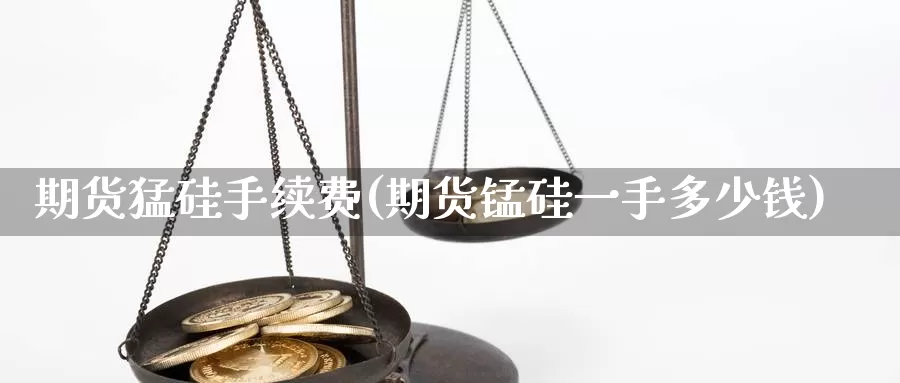 期货猛硅手续费(期货锰硅一手多少钱)_https://www.sjzjsgy.com_期货代理_第1张