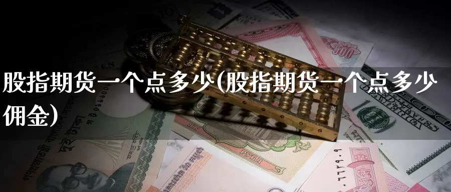 股指期货一个点多少(股指期货一个点多少佣金)_https://www.sjzjsgy.com_外汇_第1张