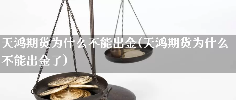 天鸿期货为什么不能出金(天鸿期货为什么不能出金了)_https://www.sjzjsgy.com_外汇市场_第1张