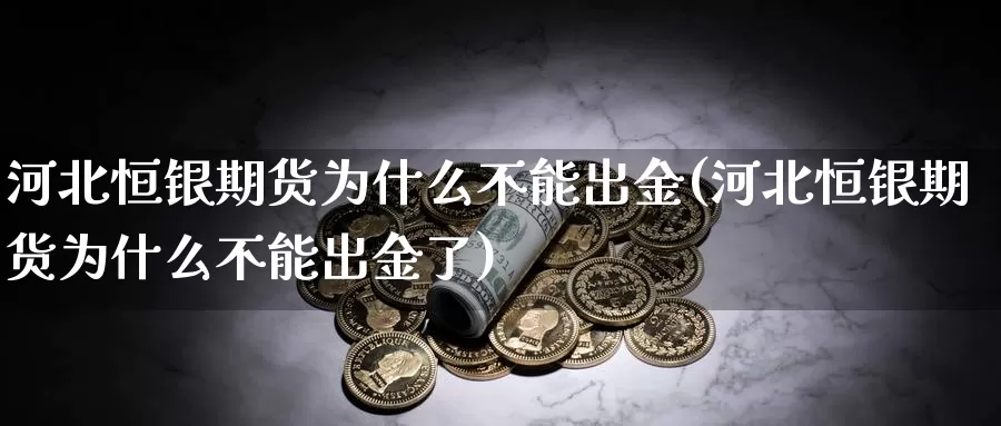 河北恒银期货为什么不能出金(河北恒银期货为什么不能出金了)_https://www.sjzjsgy.com_期货百科_第1张