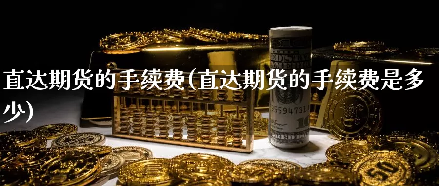 直达期货的手续费(直达期货的手续费是多少)_https://www.sjzjsgy.com_货币兑_第1张