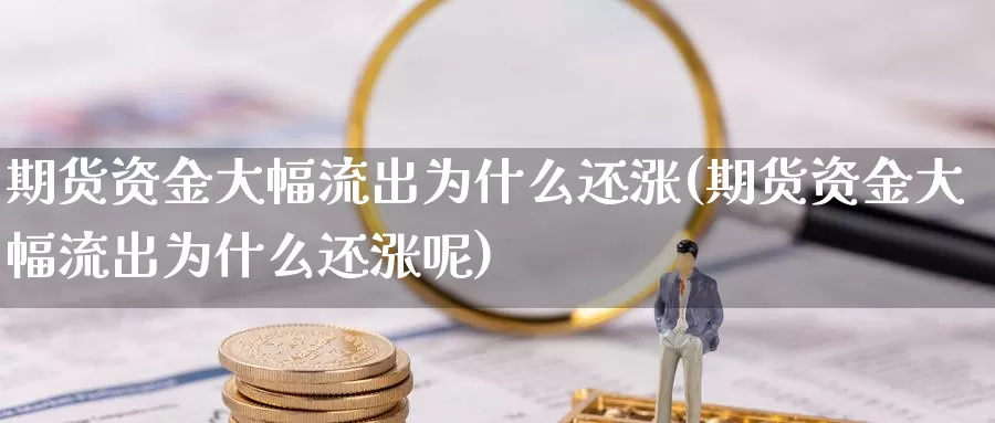 期货资金大幅流出为什么还涨(期货资金大幅流出为什么还涨呢)_https://www.sjzjsgy.com_外汇_第1张