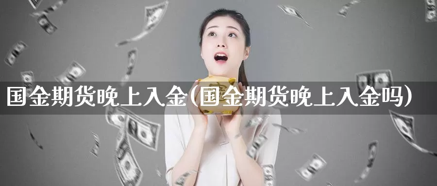 国金期货晚上入金(国金期货晚上入金吗)_https://www.sjzjsgy.com_货币兑_第1张