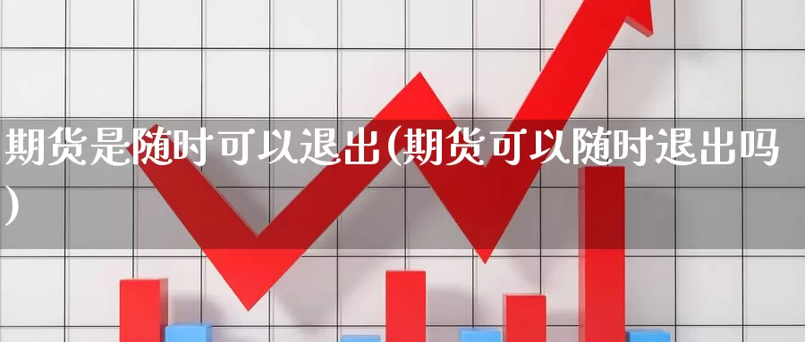 期货是随时可以退出(期货可以随时退出吗)_https://www.sjzjsgy.com_期货行情_第1张