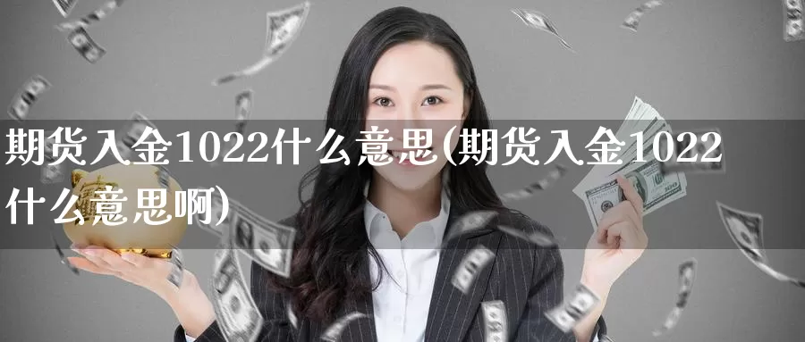 期货入金1022什么意思(期货入金1022什么意思啊)_https://www.sjzjsgy.com_股指期货_第1张