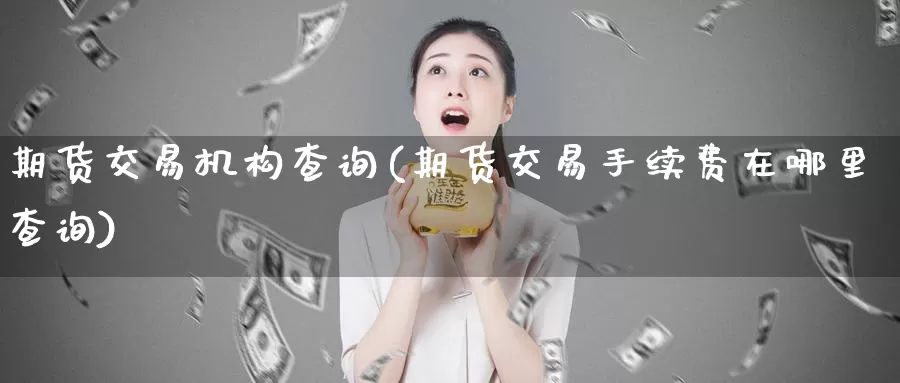 期货交易机构查询(期货交易手续费在哪里查询)_https://www.sjzjsgy.com_外汇_第1张