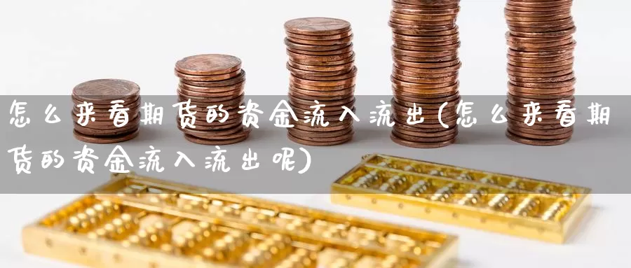 怎么来看期货的资金流入流出(怎么来看期货的资金流入流出呢)_https://www.sjzjsgy.com_期货入门_第1张