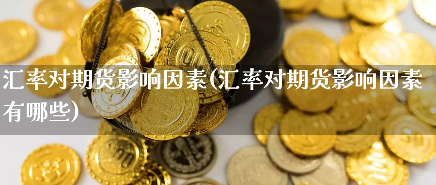 汇率对期货影响因素(汇率对期货影响因素有哪些)_https://www.sjzjsgy.com_外汇_第1张